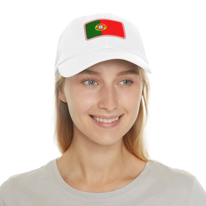 Portugal Leather Patch Hat