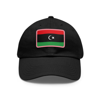 Libya Leather Patch Hat