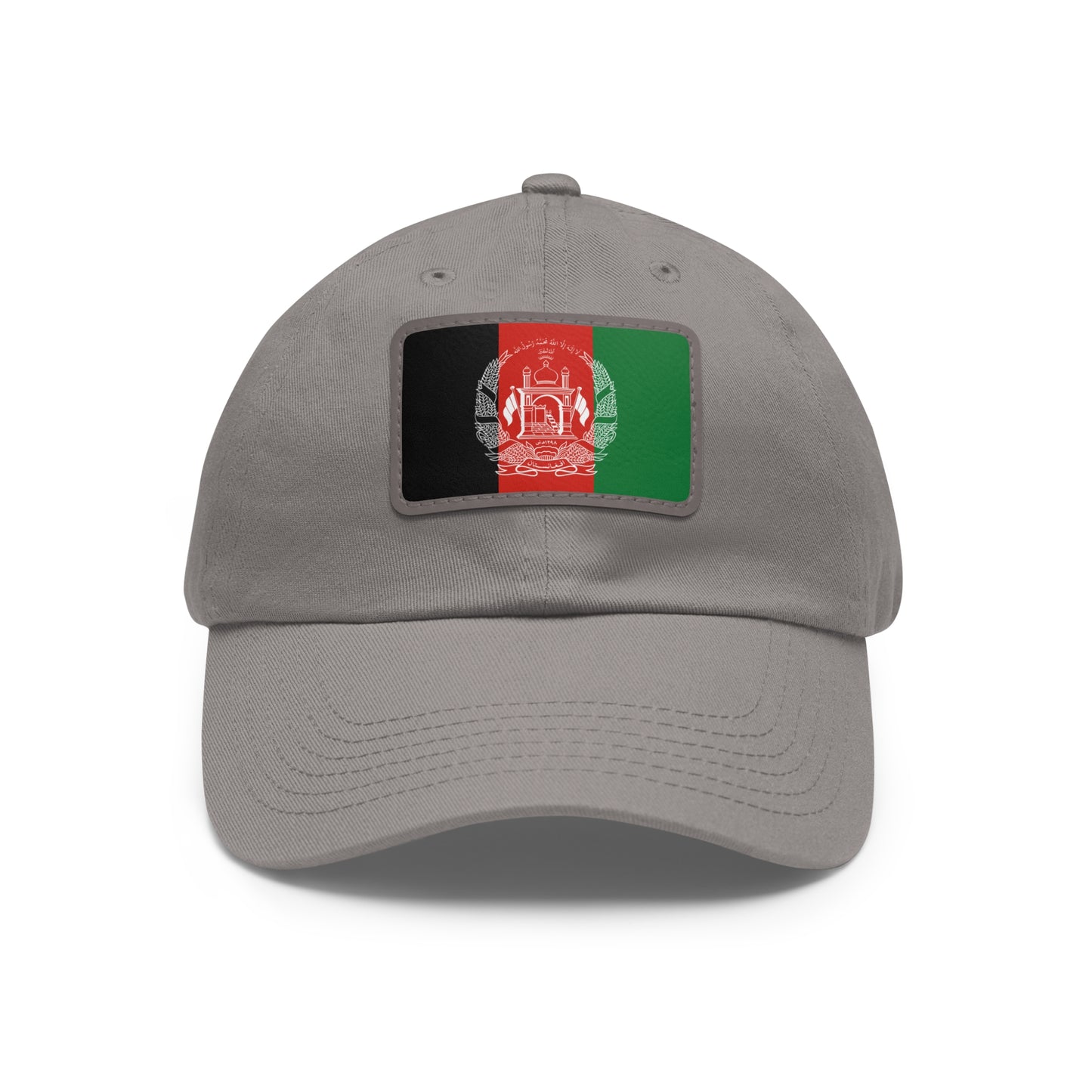 Afghanistan Leather Patch Hat