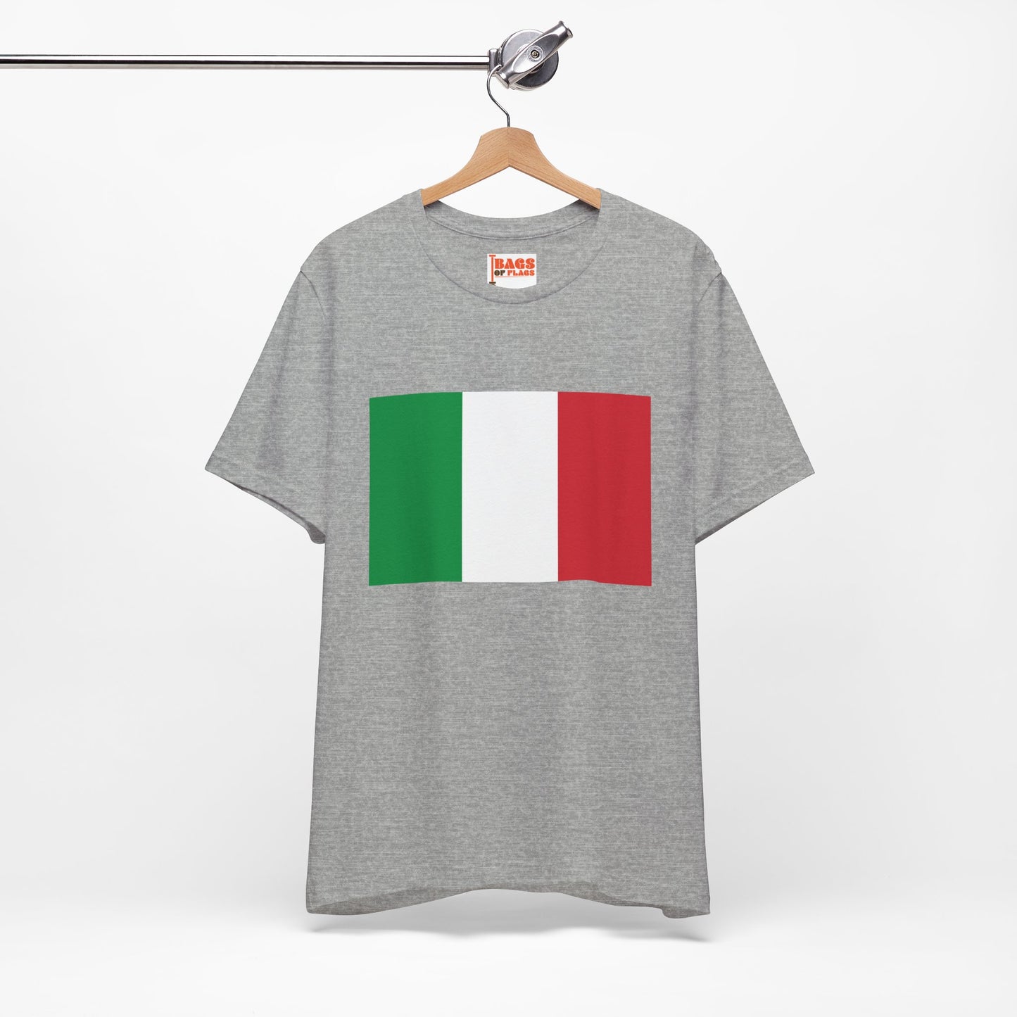Italy Flag on T-shirt