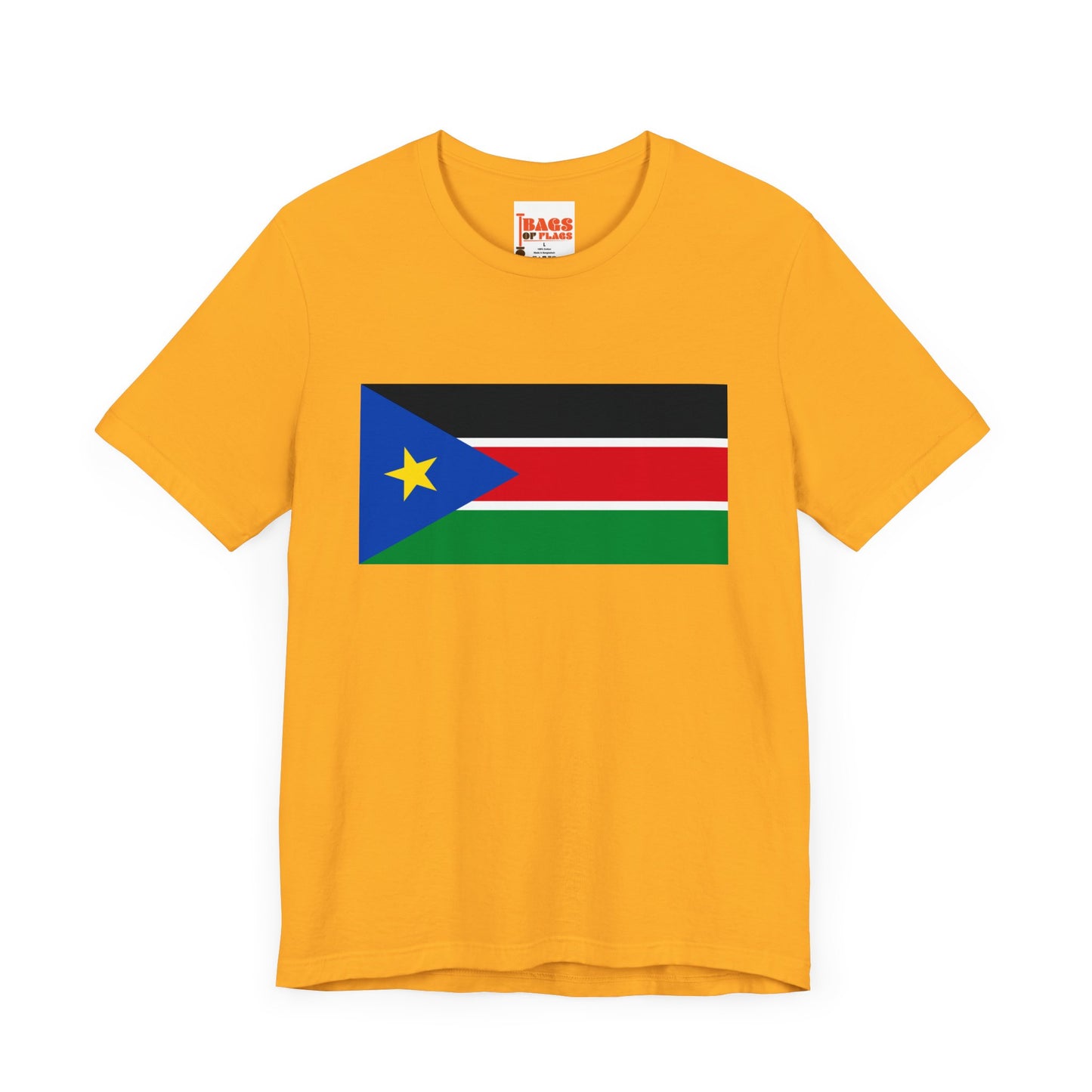 South Sudan Flag on T-shirt