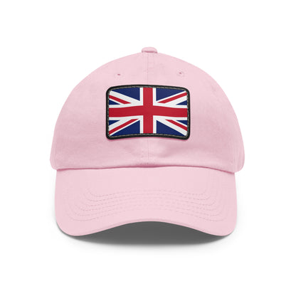 United Kingdom Leather Patch Hat
