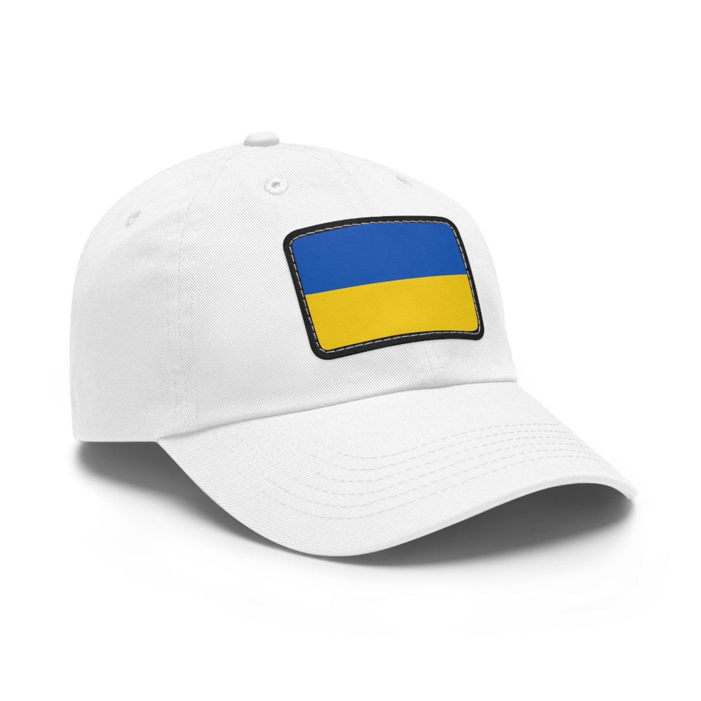 Ukraine Leather Patch Hat