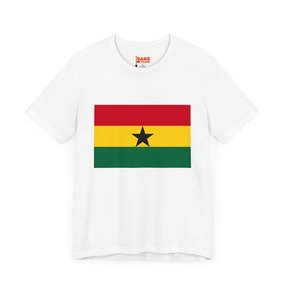 Ghana Flag on T-shirt