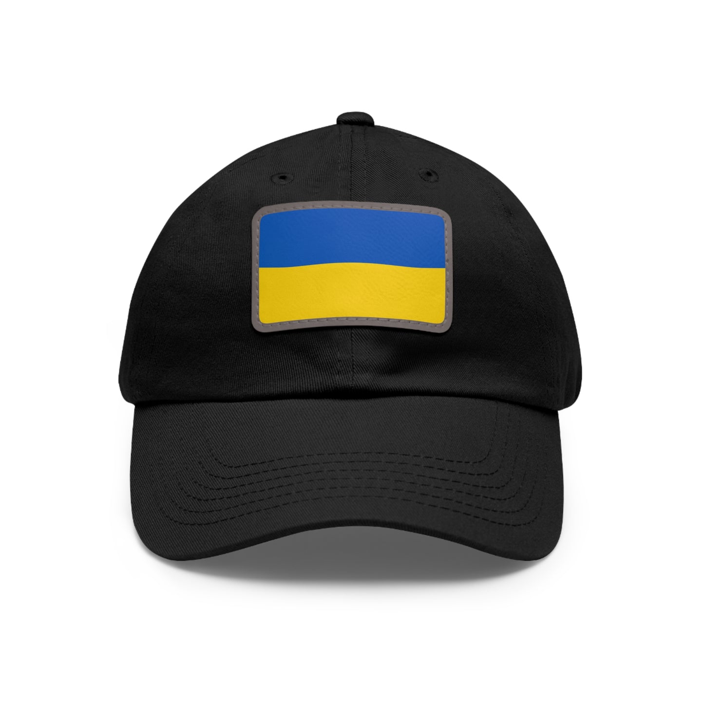 Ukraine Leather Patch Hat
