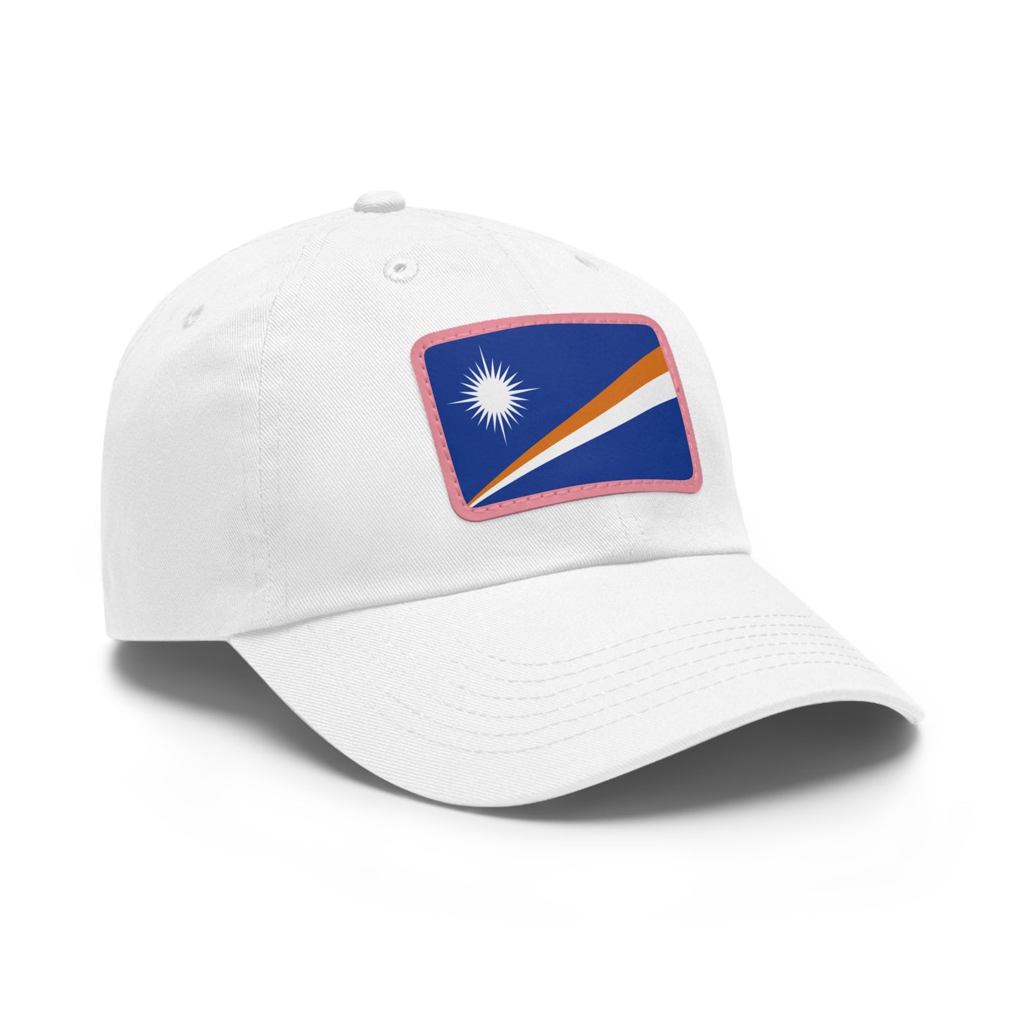 Marshall Islands Leather Patch Hat