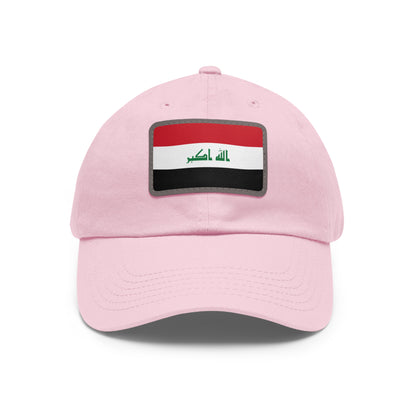 Iraq Leather Patch Hat