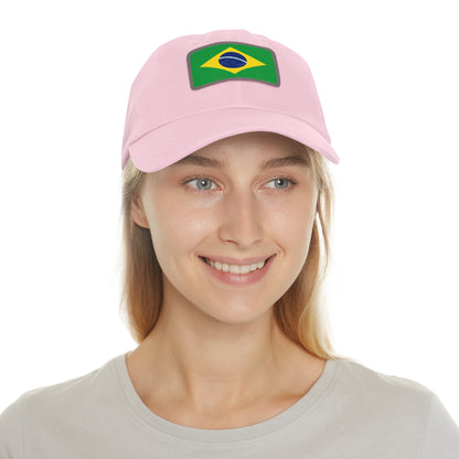 Brazil Leather Patch Hat
