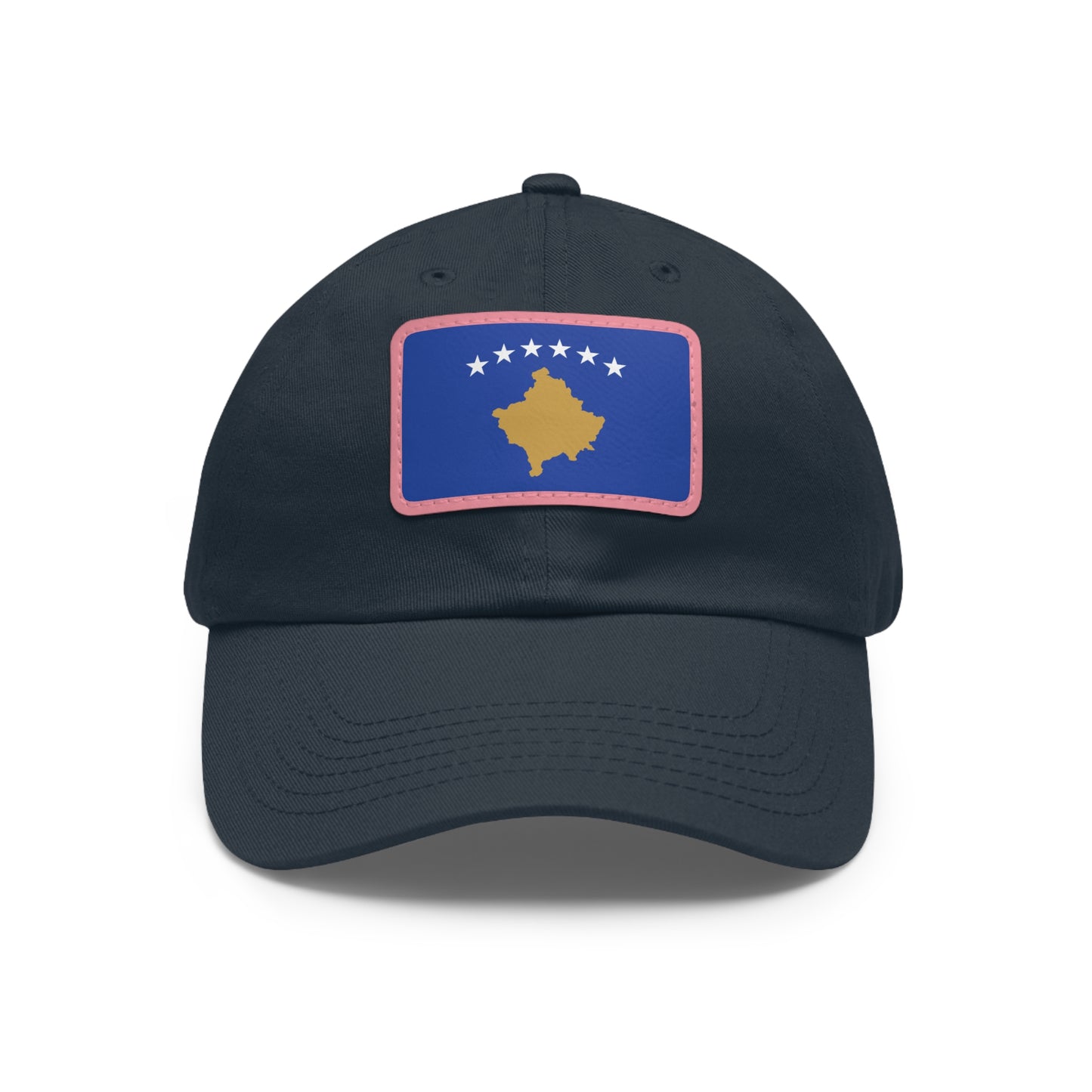Kosovo Leather Patch Hat