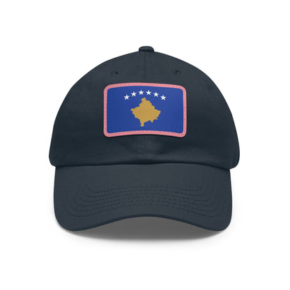 Kosovo Leather Patch Hat