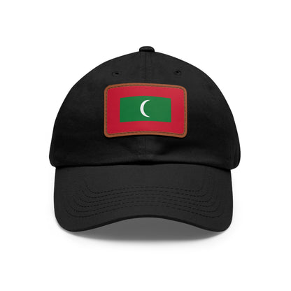 Maldives Leather Patch Hat