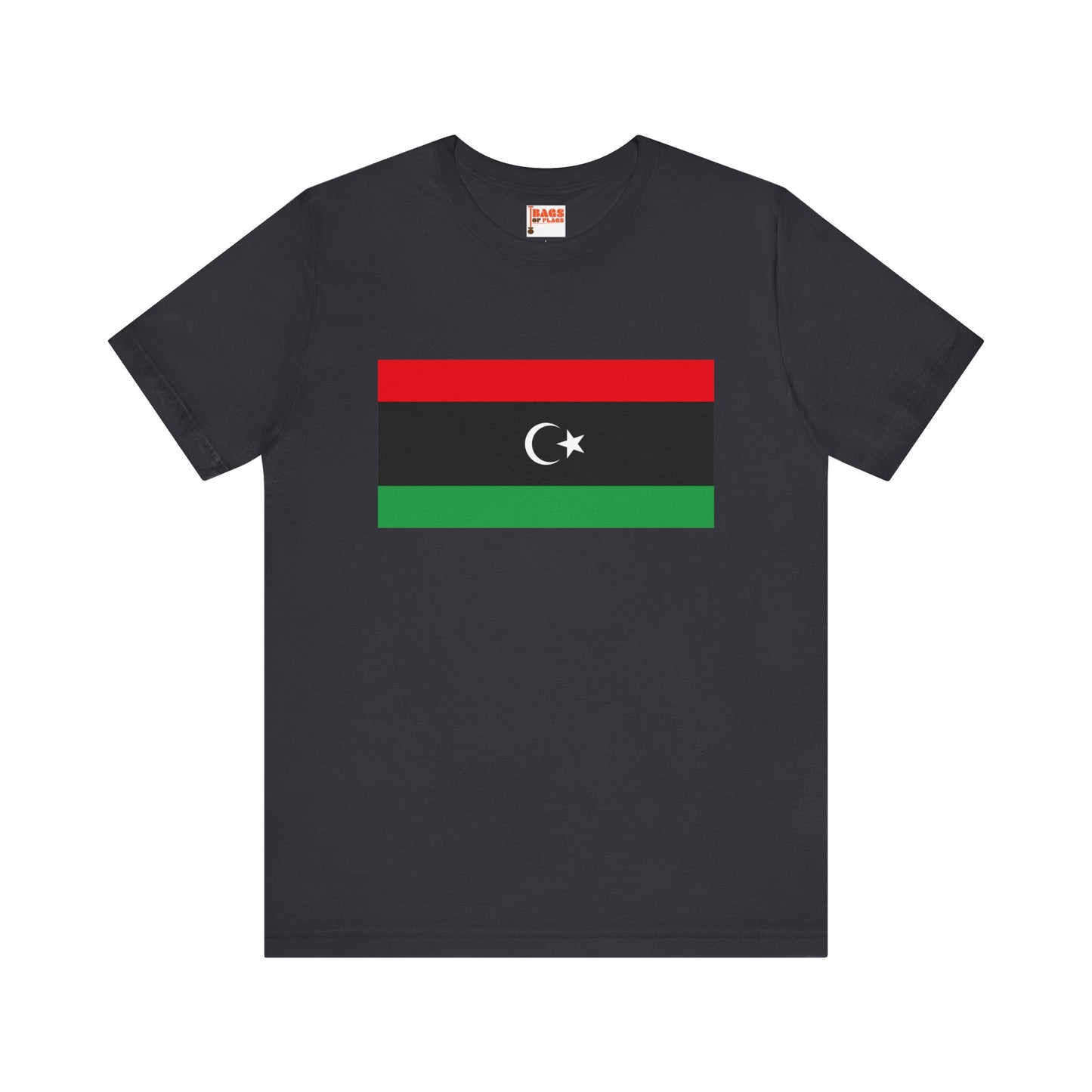 Libya Flag on T-shirt