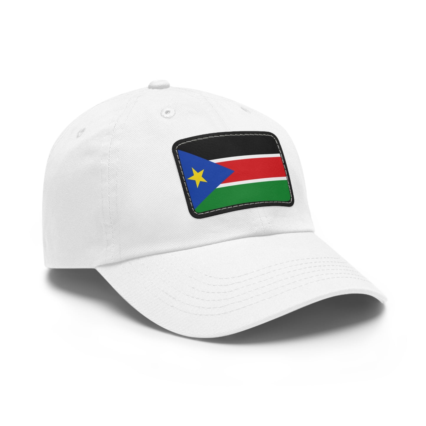 South Sudan Leather Patch Hat