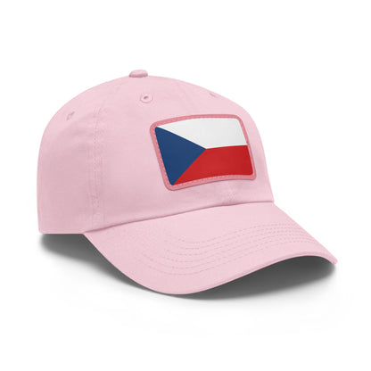 Czech Republic Leather Patch Hat