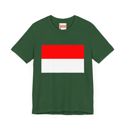 Indonesia Flag on T-shirt