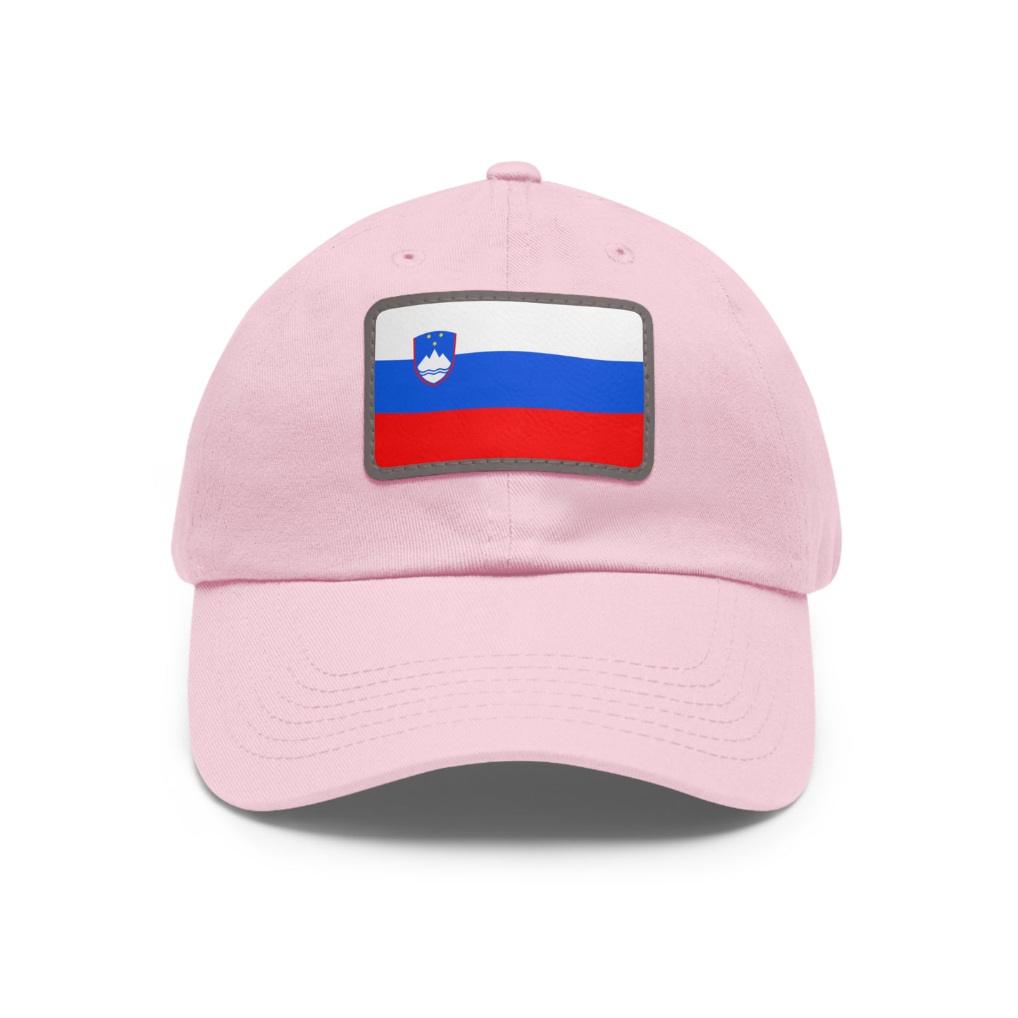 Slovenia Leather Patch Hat
