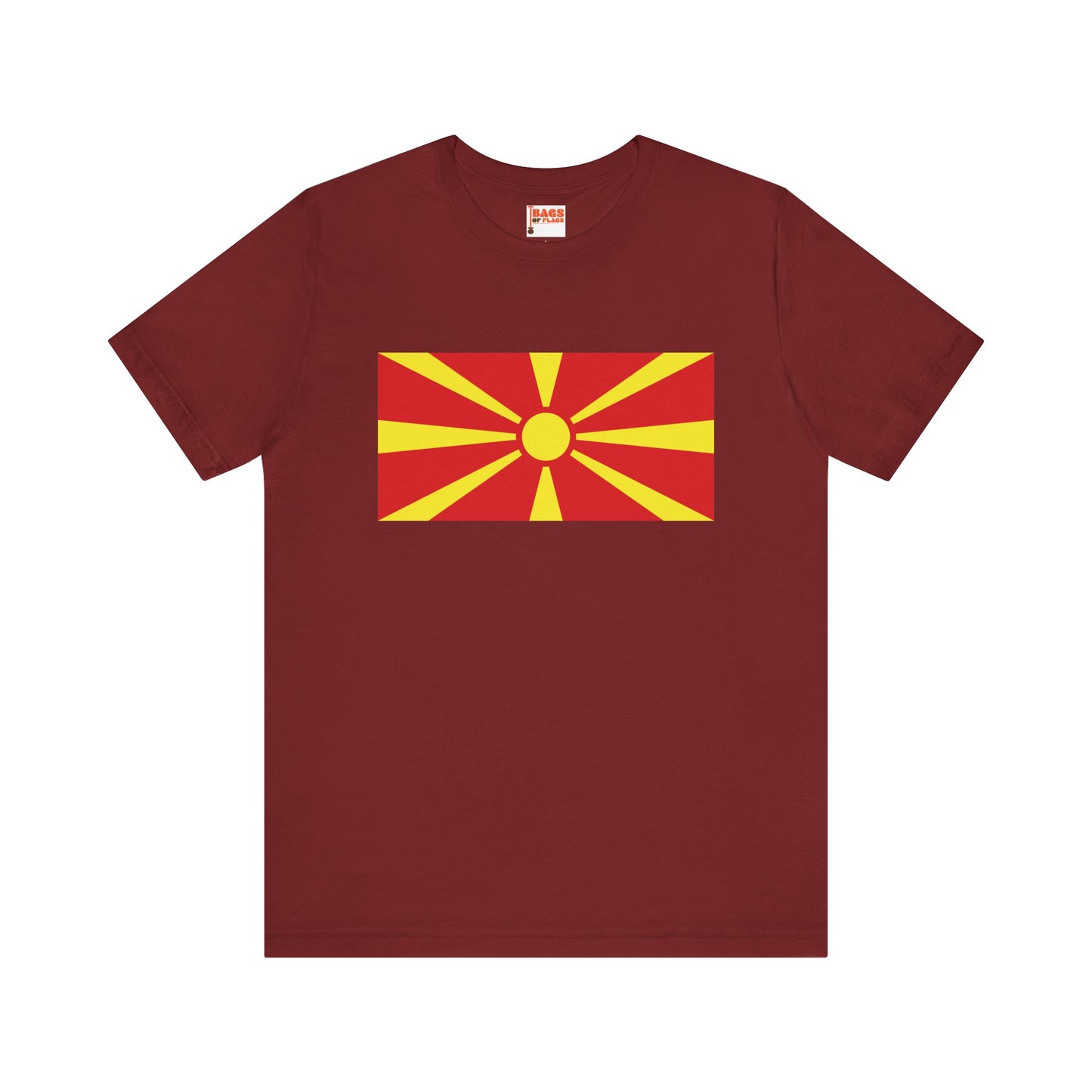 North Macedonia Flag on T-shirt