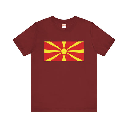 North Macedonia Flag on T-shirt