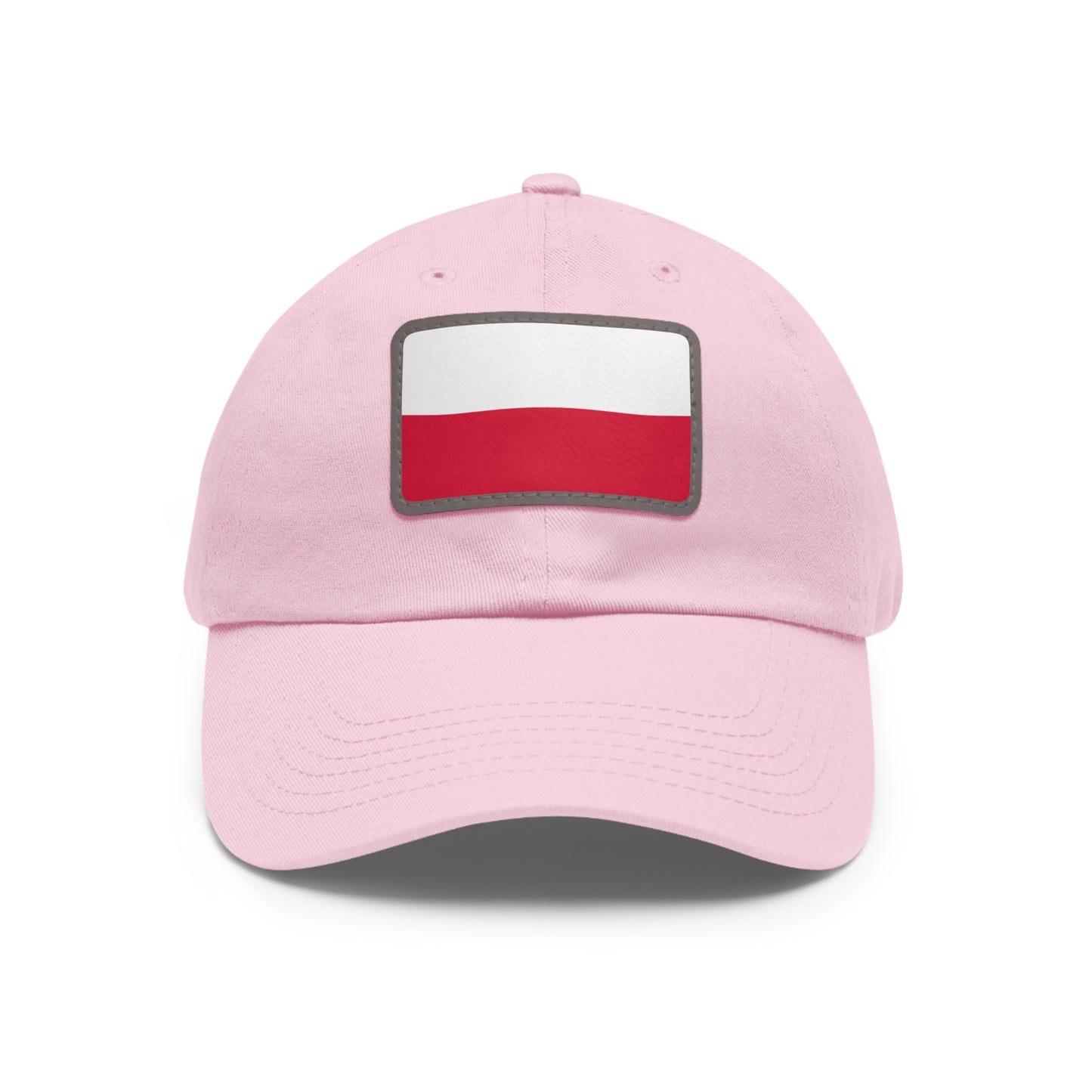 Poland Leather Patch Hat