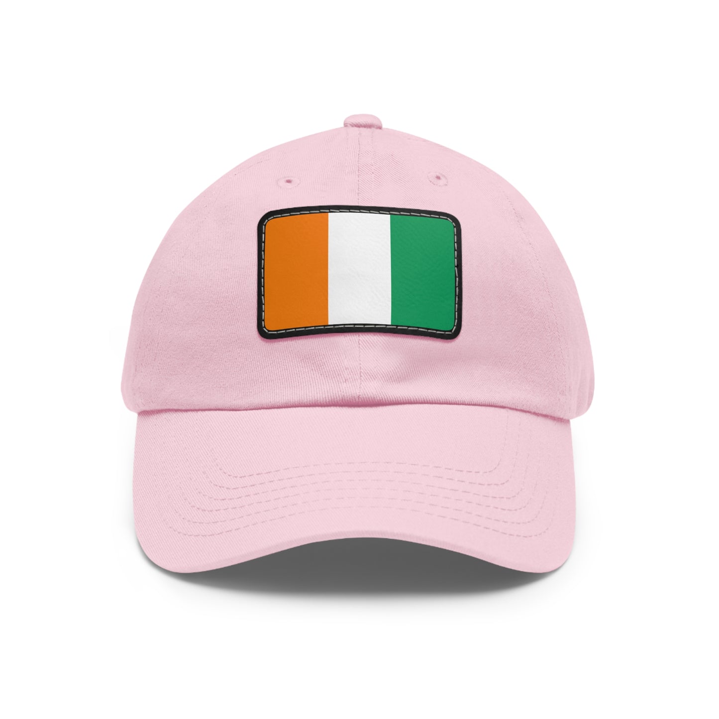 Côte d’Ivoire Leather Patch Hat