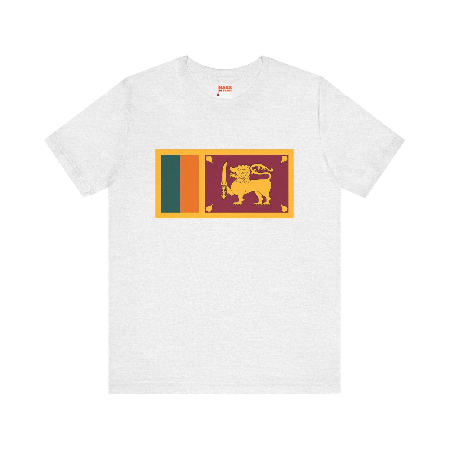 Sri Lanka Flag on T-shirt