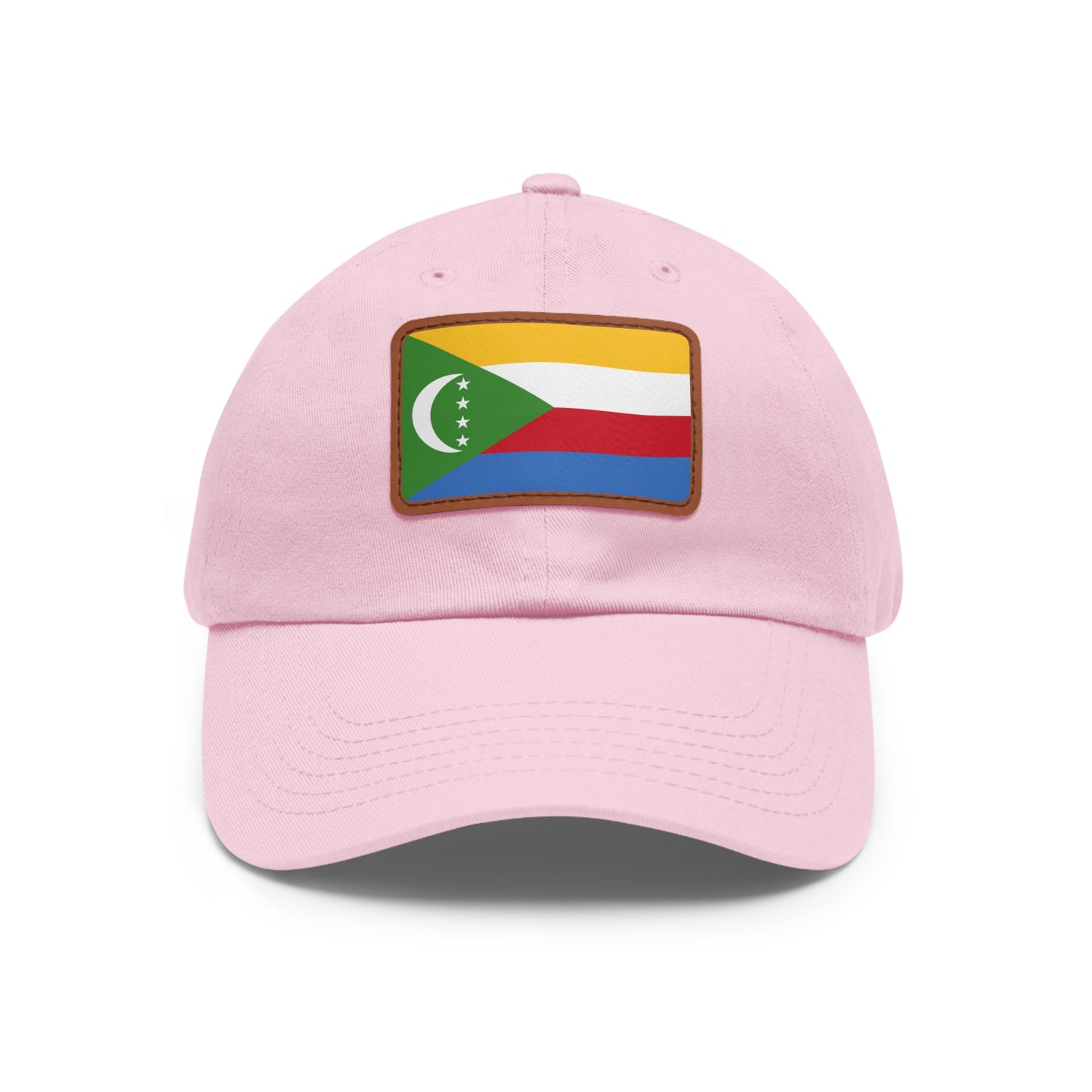 Comoros Leather Patch Hat