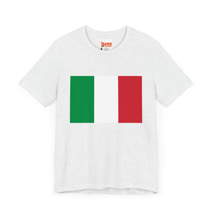 Italy Flag on T-shirt