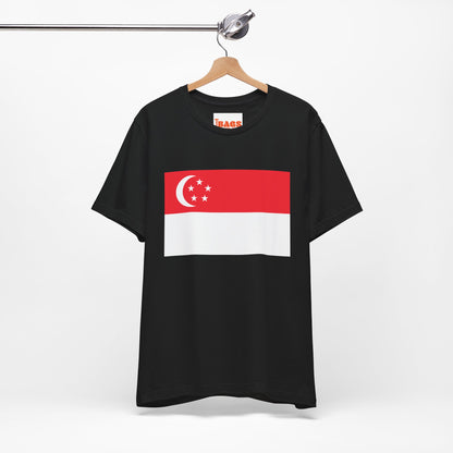 Singapore Flag on T-shirt