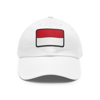 Monaco Leather Patch Hat