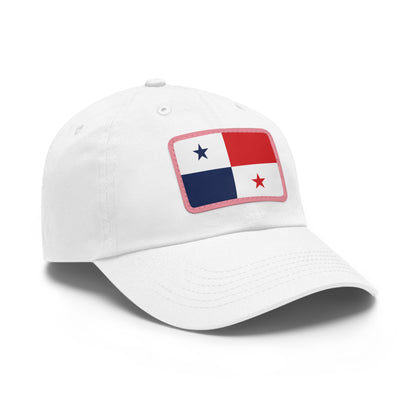 Panama Leather Patch Hat