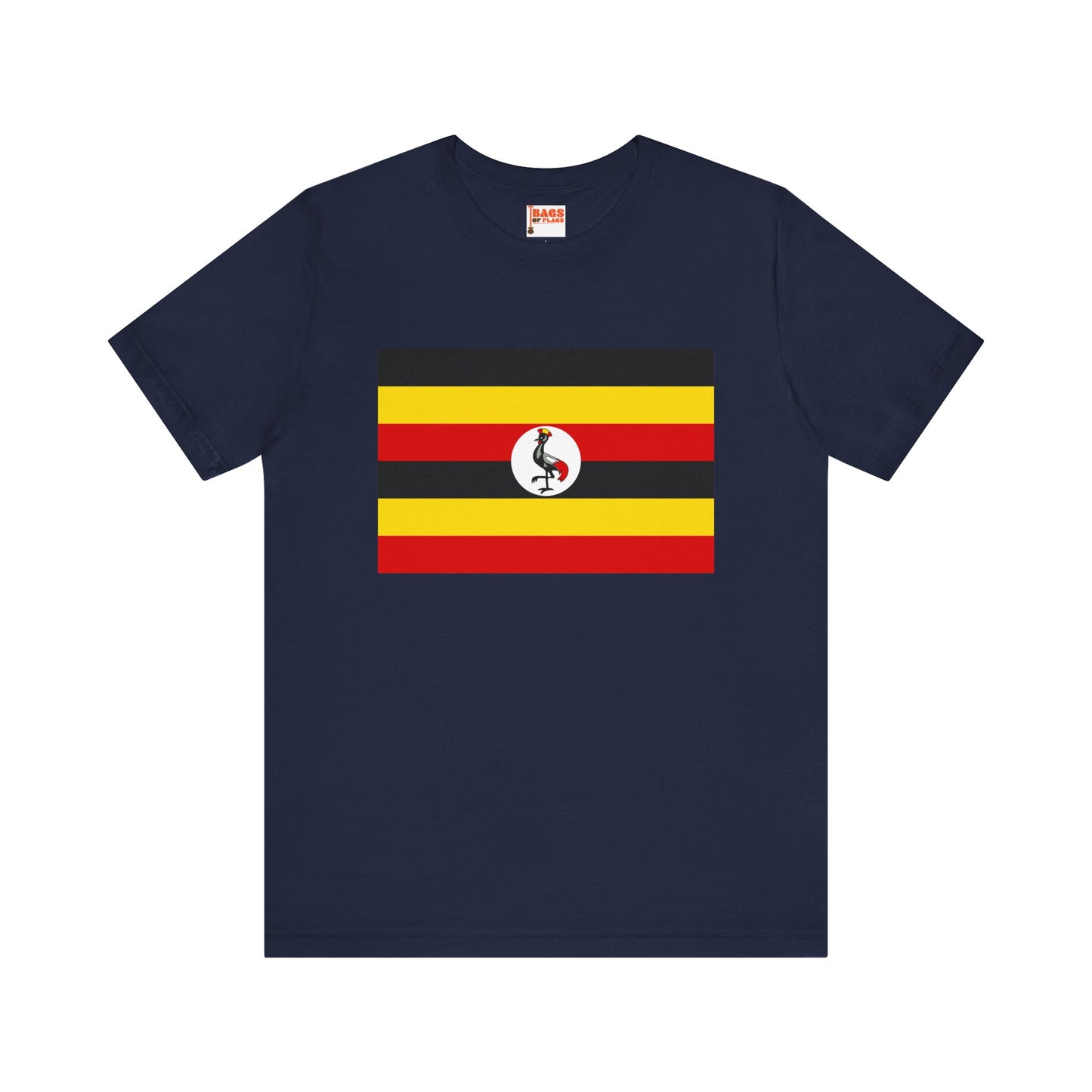 Uganda Flag on T-shirt