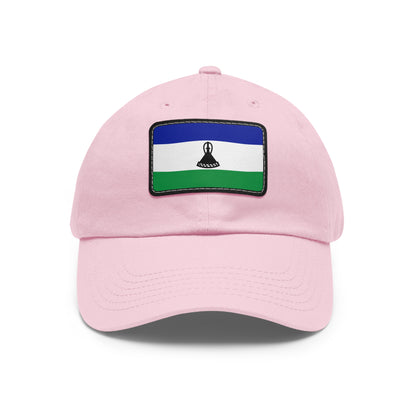 Lesotho Leather Patch Hat