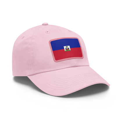 Haiti Leather Patch Hat