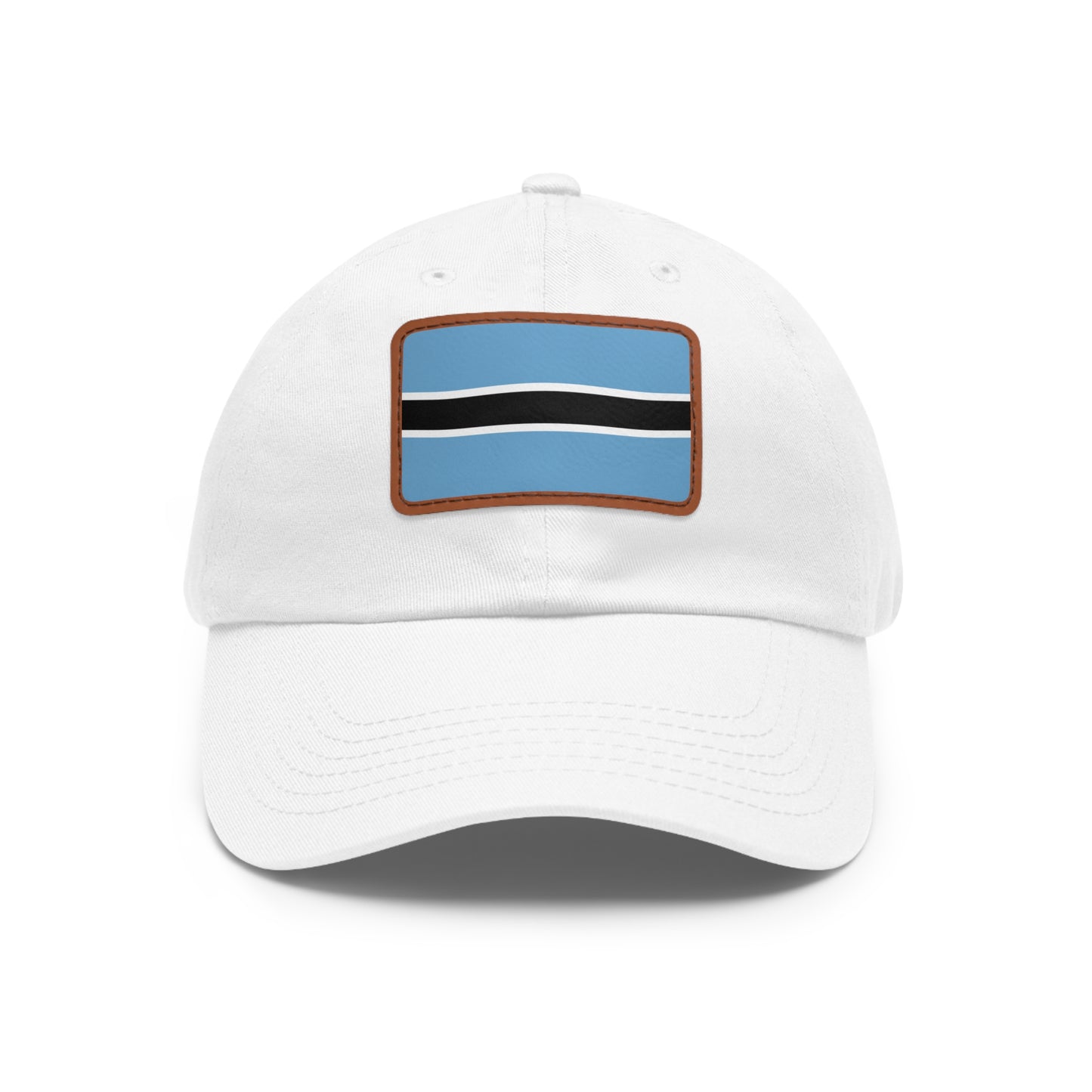 Botswana Leather Patch Hat