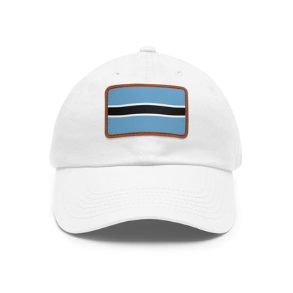 Botswana Leather Patch Hat