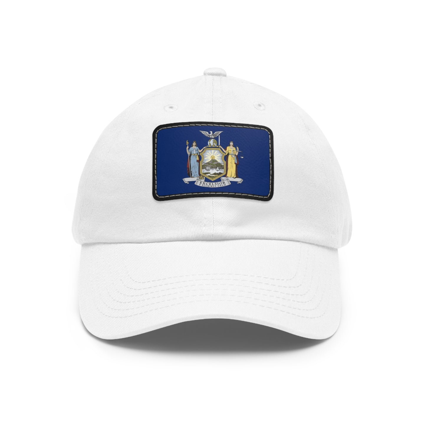 New York Leather Patch Hat