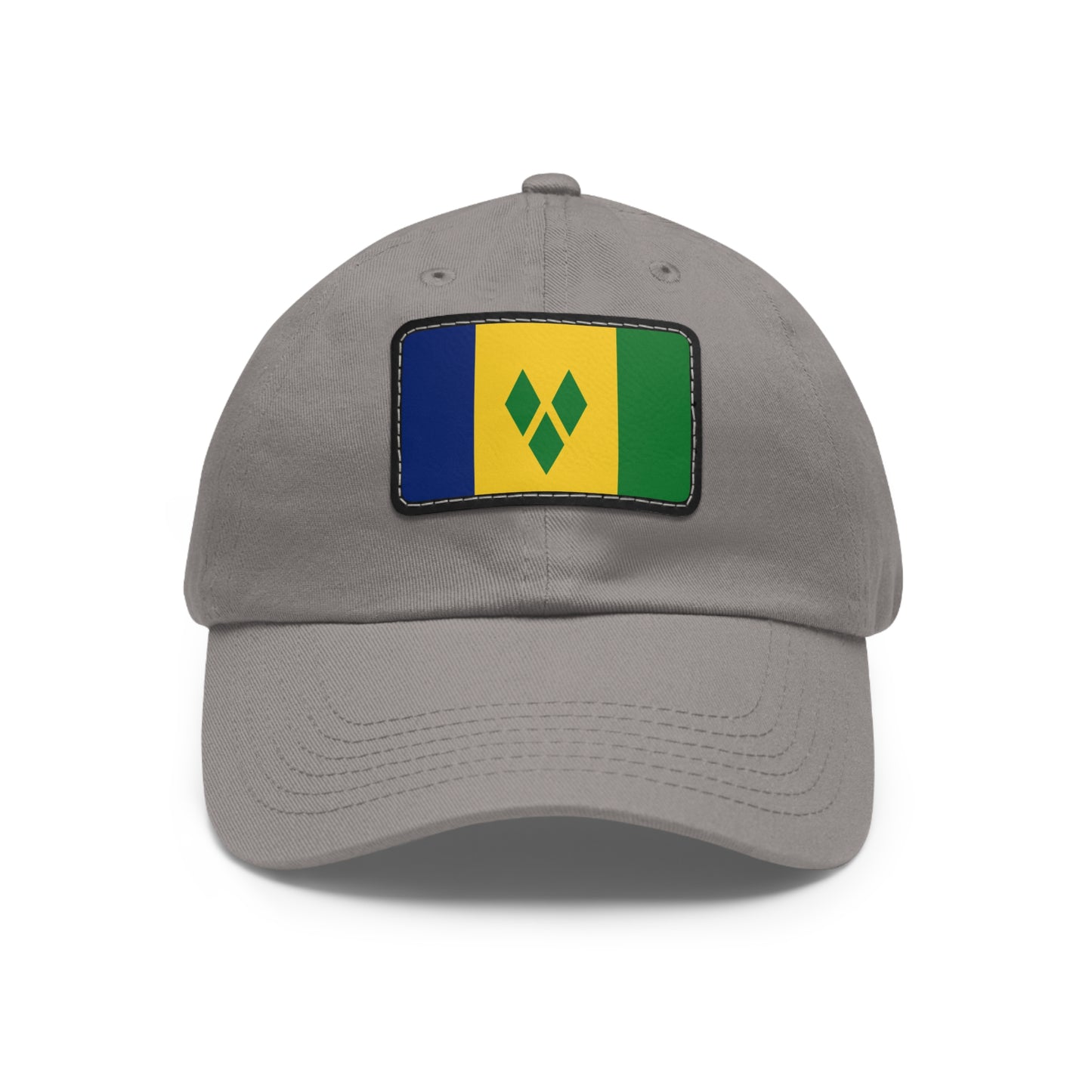Saint Vincent and the Grenadines Leather Patch Hat