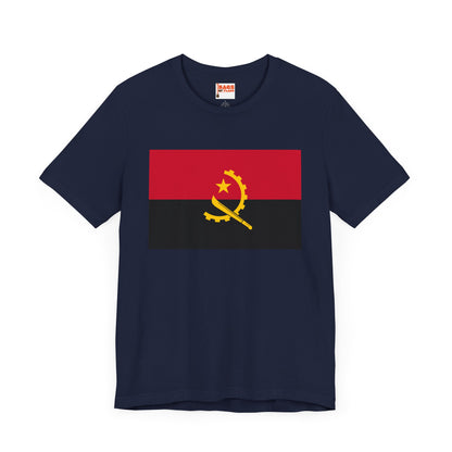 Angola Flag on T-shirt
