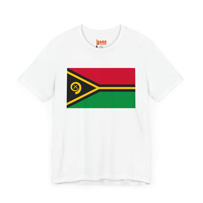 Vanuatu Flag on T-shirt