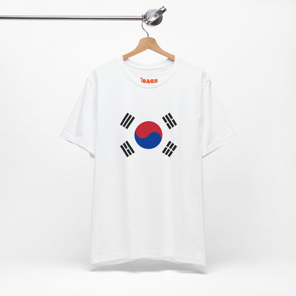 South Korea Flag on T-shirt