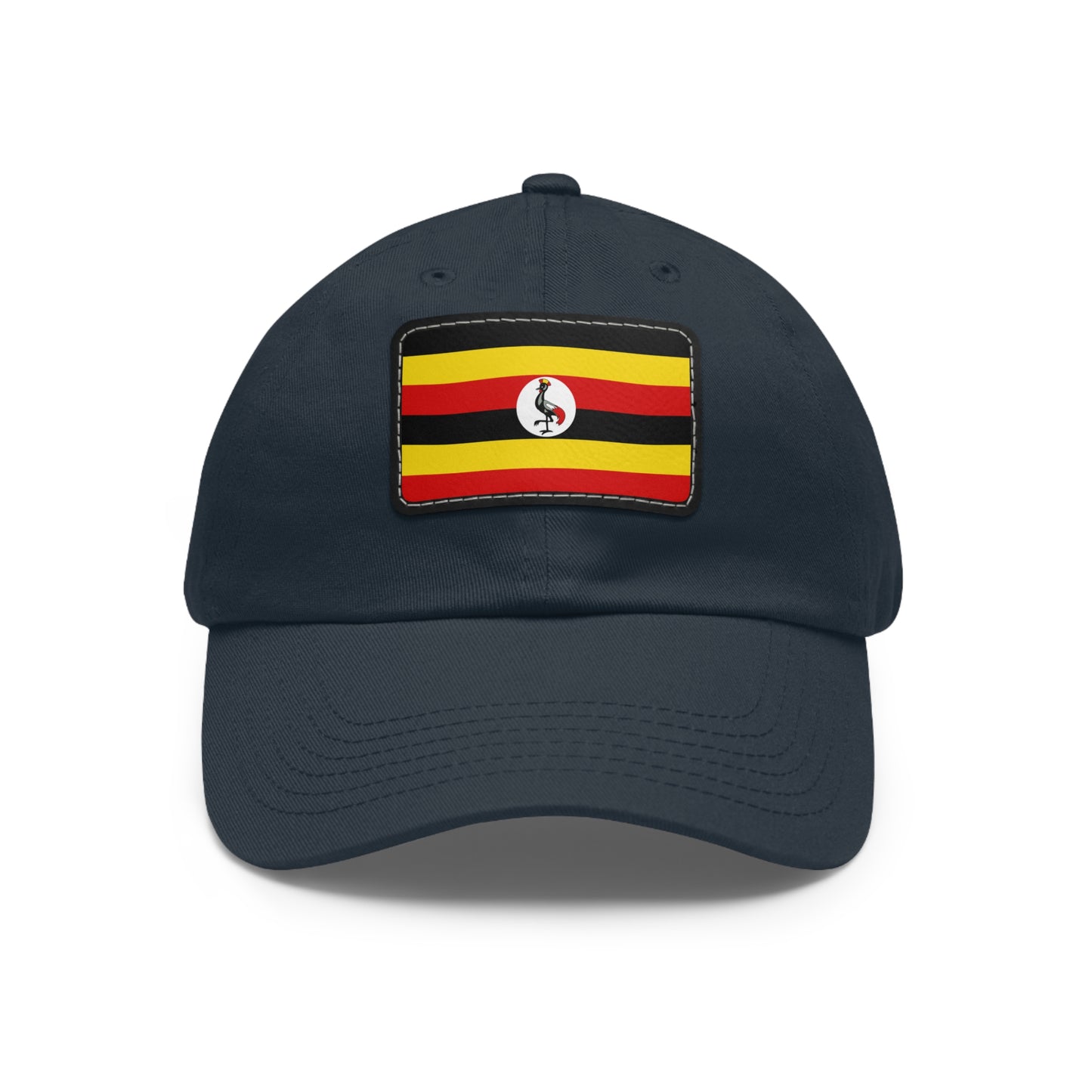 Uganda Leather Patch Hat