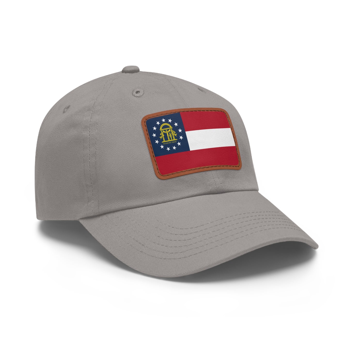 Georgia Leather Patch Hat