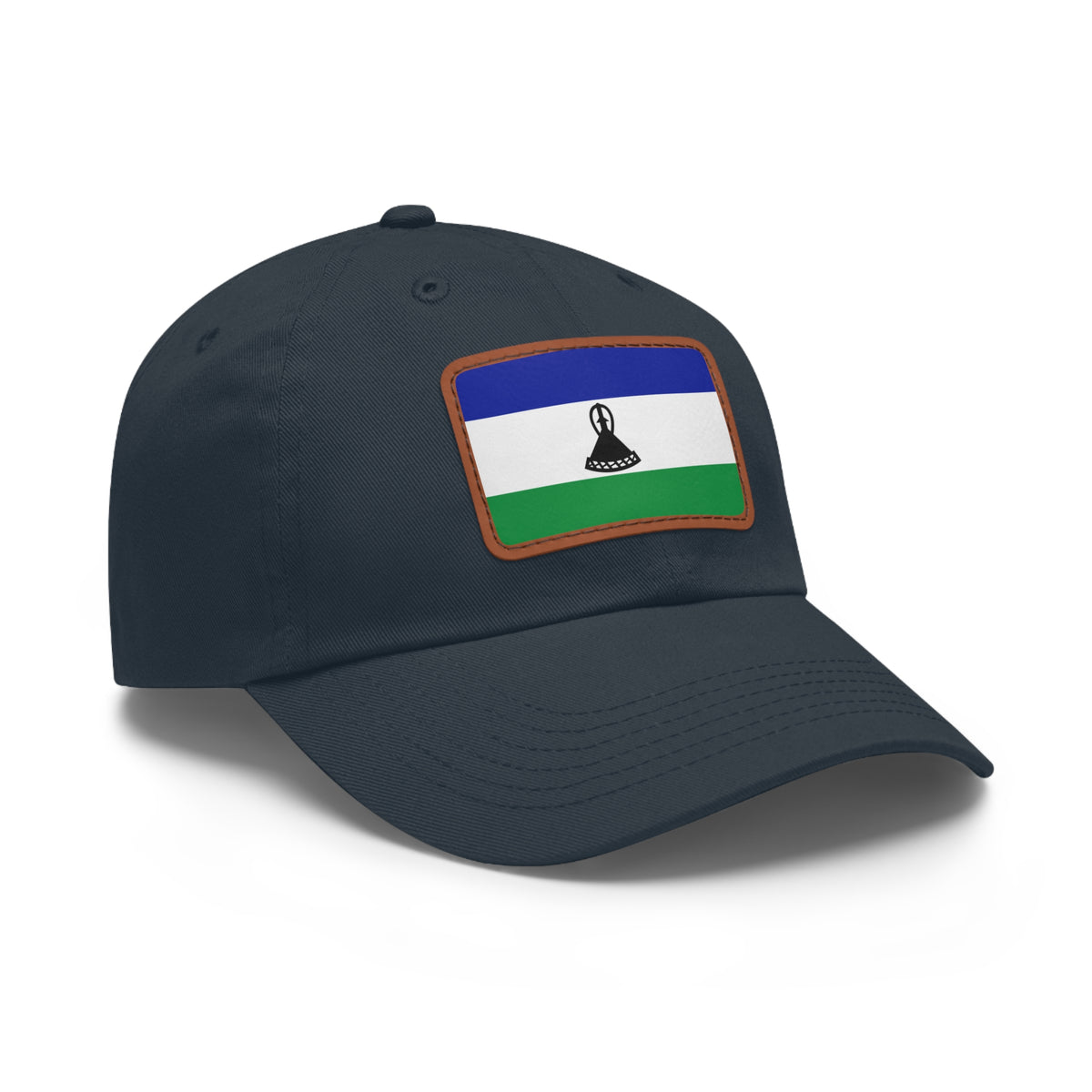 Lesotho Leather Patch Hat
