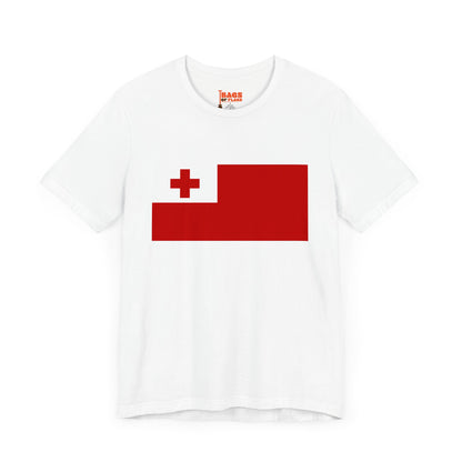 Tonga Flag on T-shirt