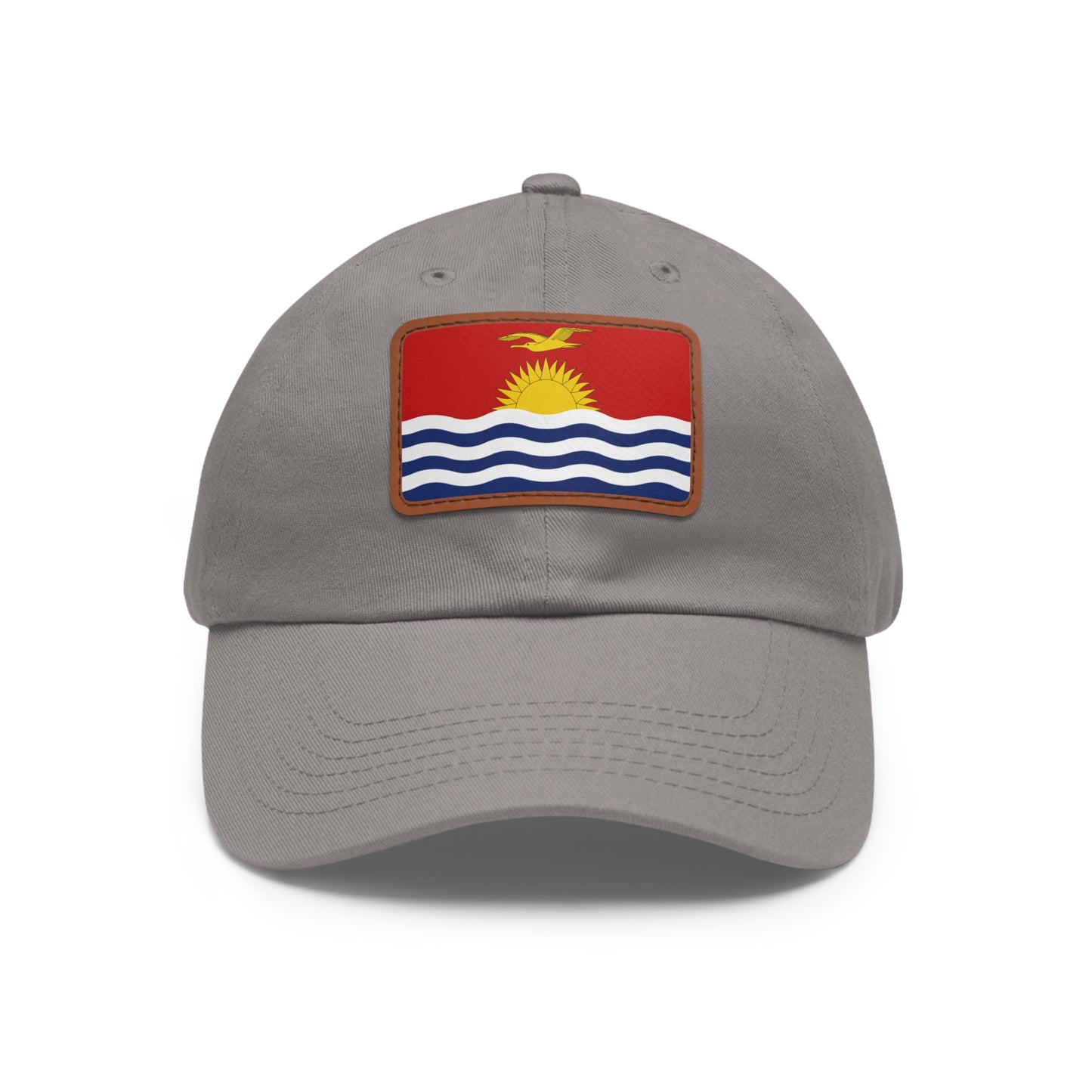 Kiribati Leather Patch Hat