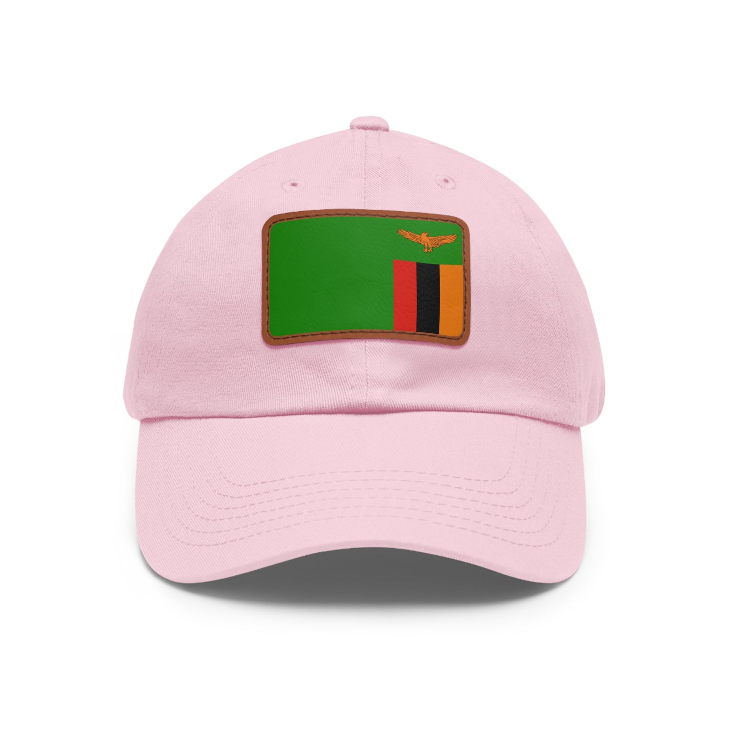 Zambia Leather Patch Hat