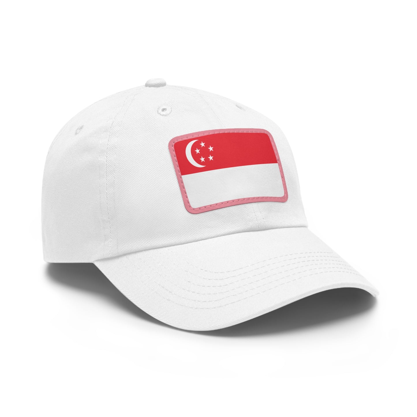 Singapore Leather Patch Hat