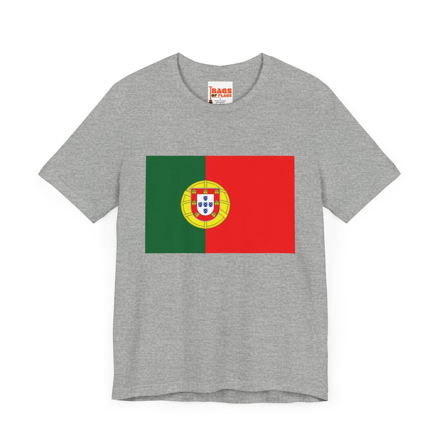 Portugal Flag on T-shirt