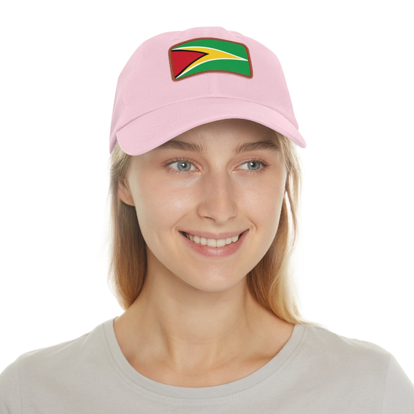 Guyana Leather Patch Hat
