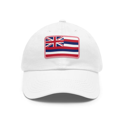 Hawaii Leather Patch Hat